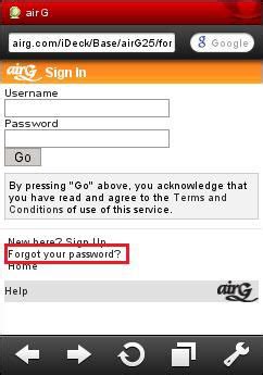 air g login